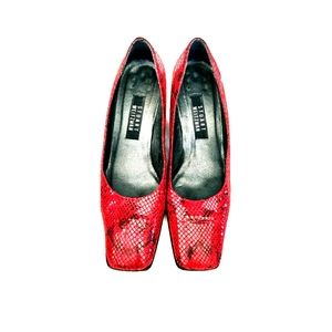 Stuart Weitzman Snake Print Shoes